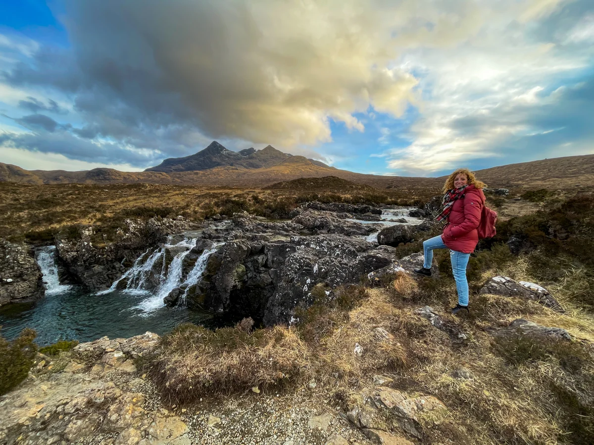 Wasserfall in Schottland